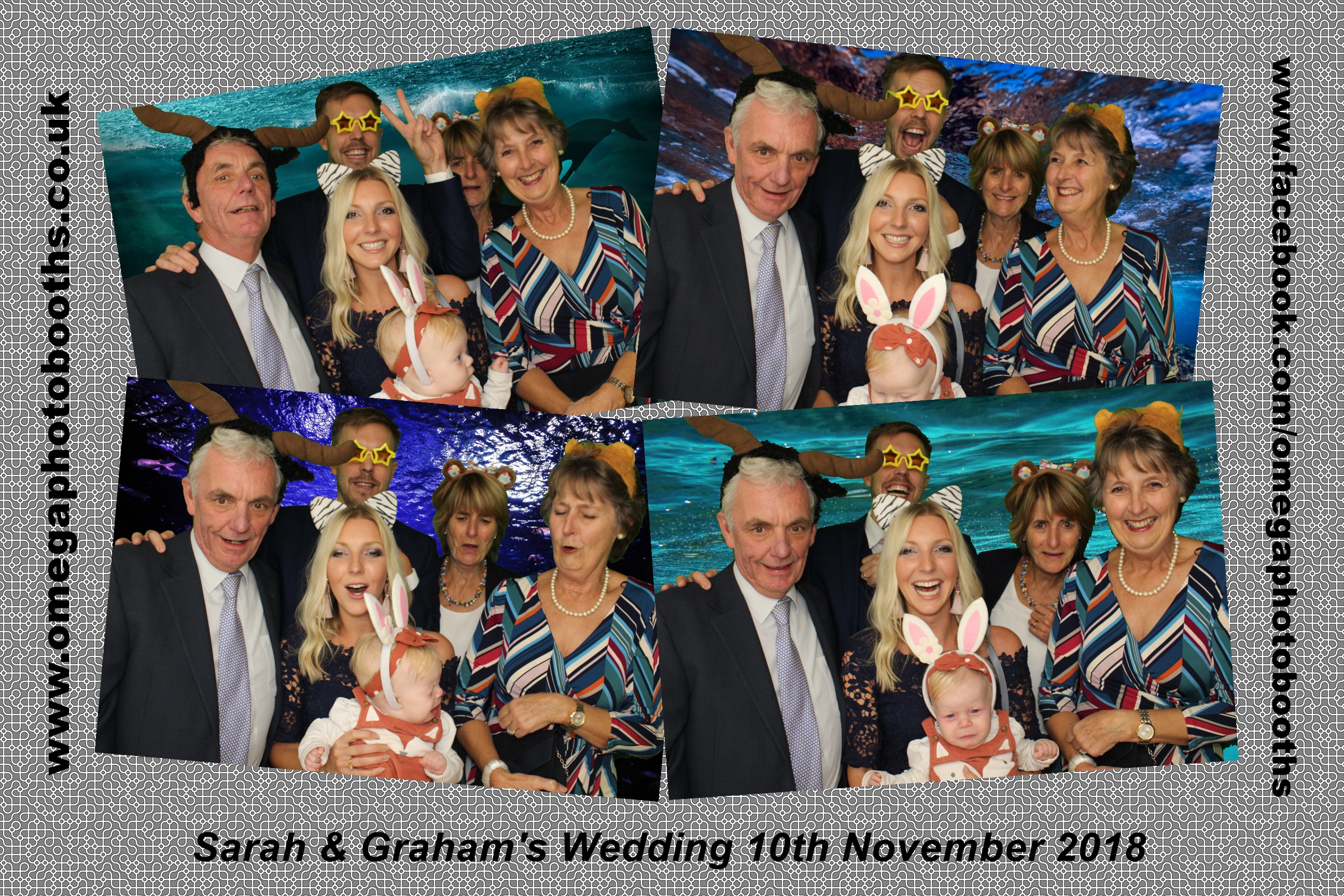 Sarah and Graham’s wedding | View more photos from the event at gallery.omegaphotobooths.co.uk/u/Omega-Photobooths/Sarah-and-Graham’s-wedding